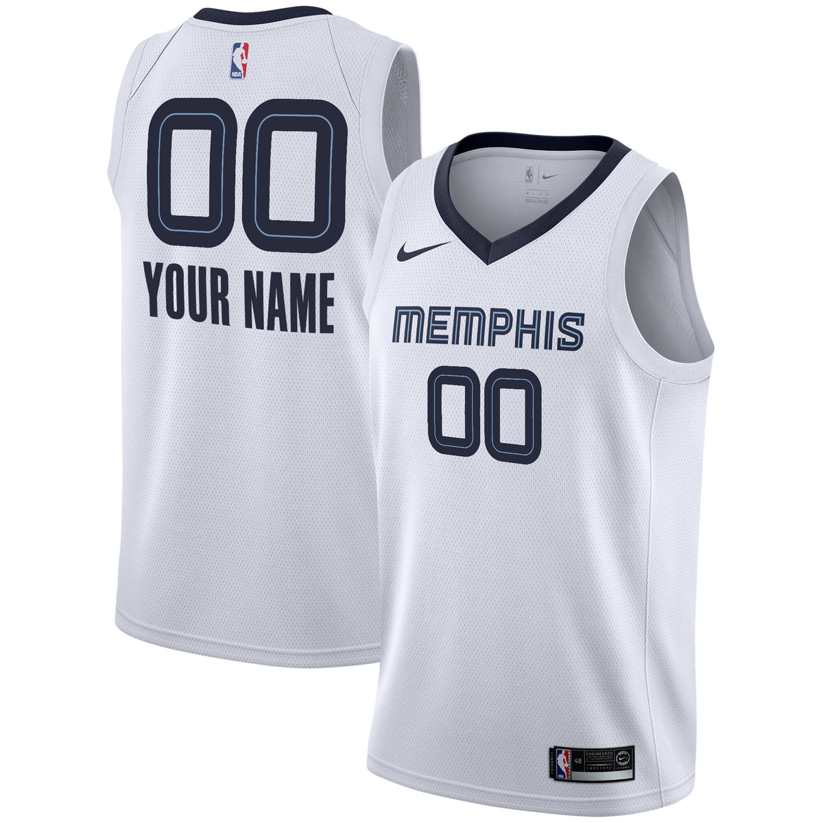 Memphis Grizzlies Nike Association Swingman Jersey - Custom - Youth